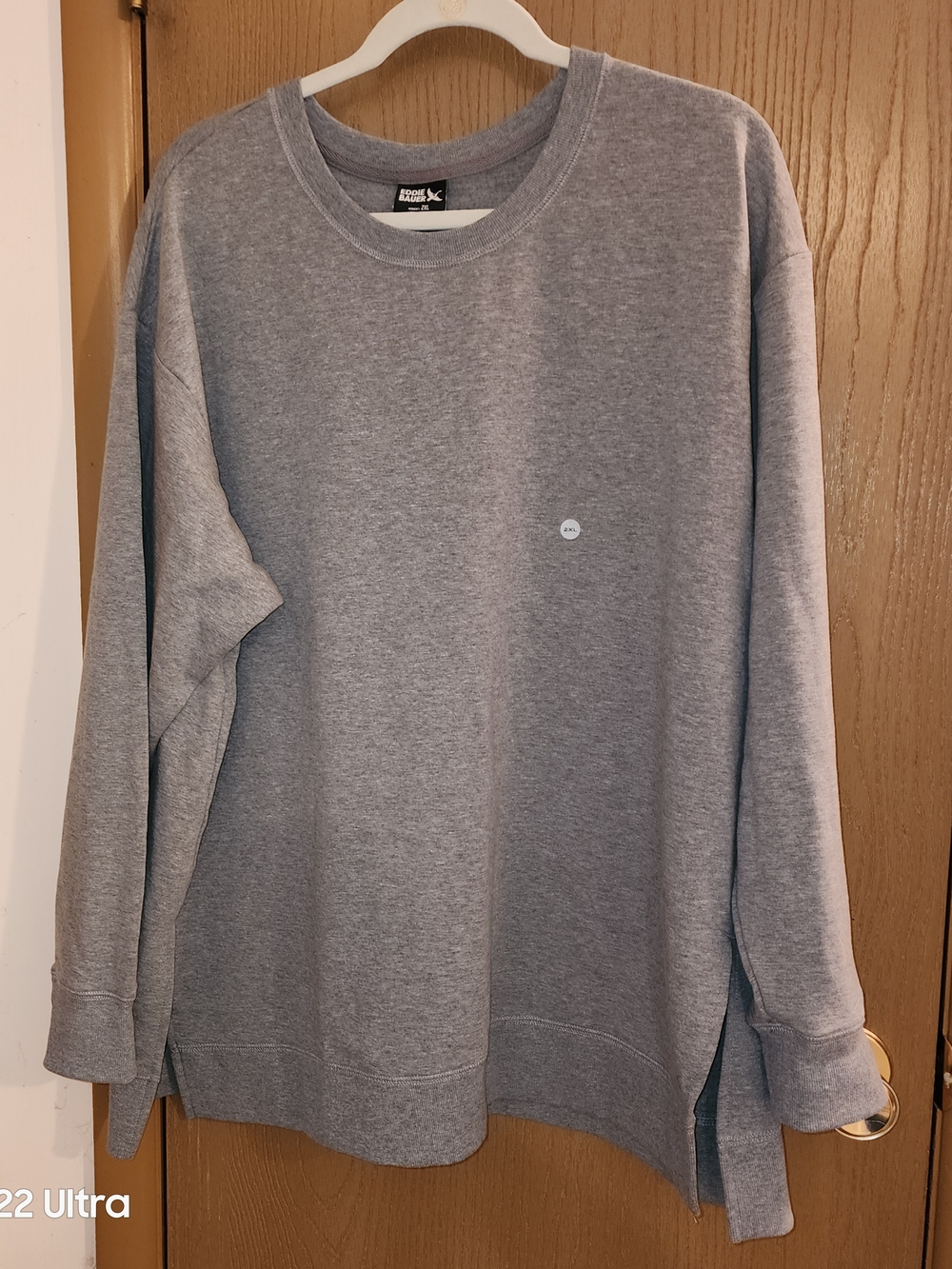 Eddie Bauer Gray Crewneck Sweatshirt
